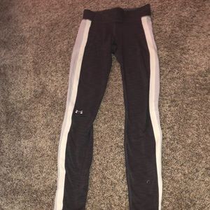 Under armour fleece lined leggings xs